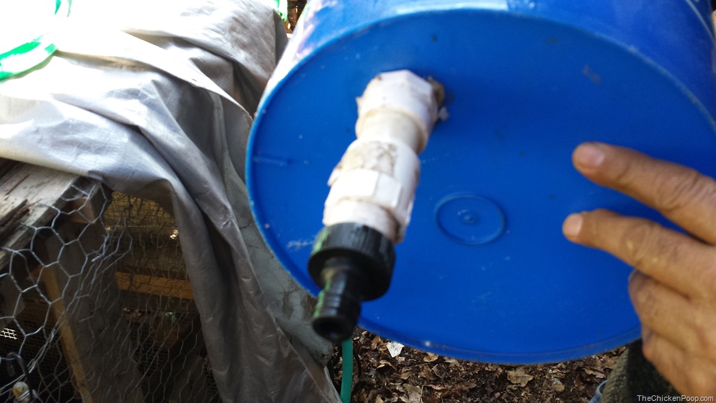 Quick Connects for Chicken Watering System